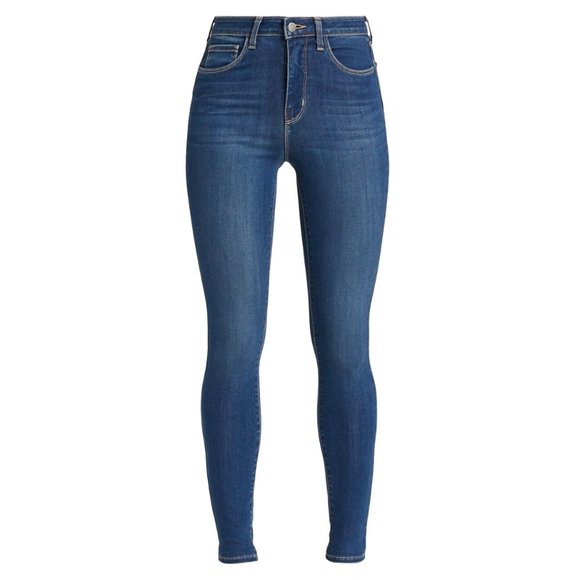 FINAL SALE - L'AGENCE Marguerite Skinny High Rise Peralta | Size 28 - Picture 3 of 13